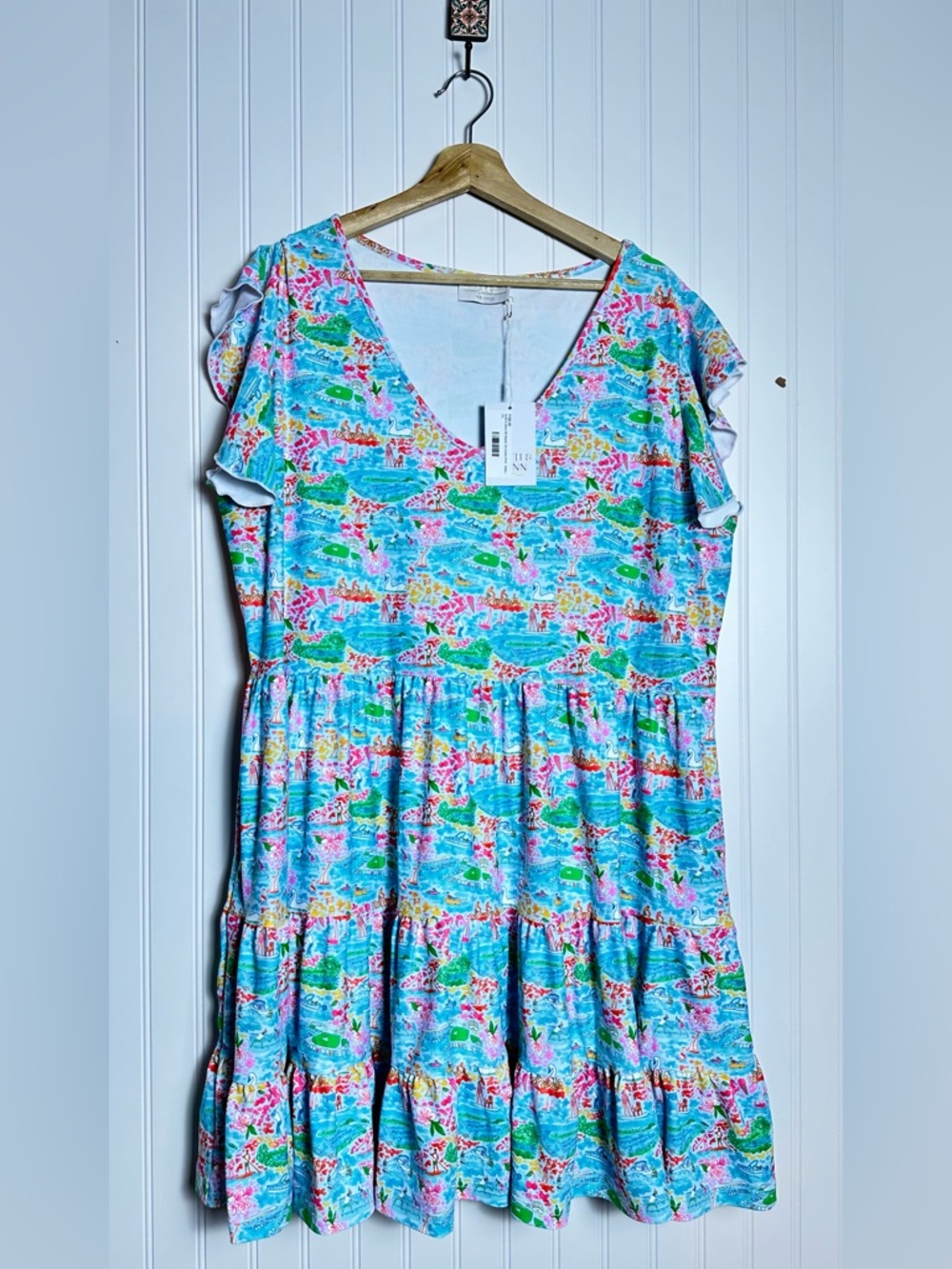 Smith & Quinn Elk Rapids ‘25 Custom Print - Delaney Dres 2XL NWT